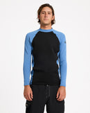 QUIKSILVER HEAT LS ID UQYWR03171-BLM0 RASH GUARD LONG SLEEVE (M)-2