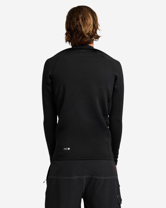 QUIKSILVER HEAT LS ID UQYWR03171-KVJ0 RASH GUARD LONG SLEEVE (M)