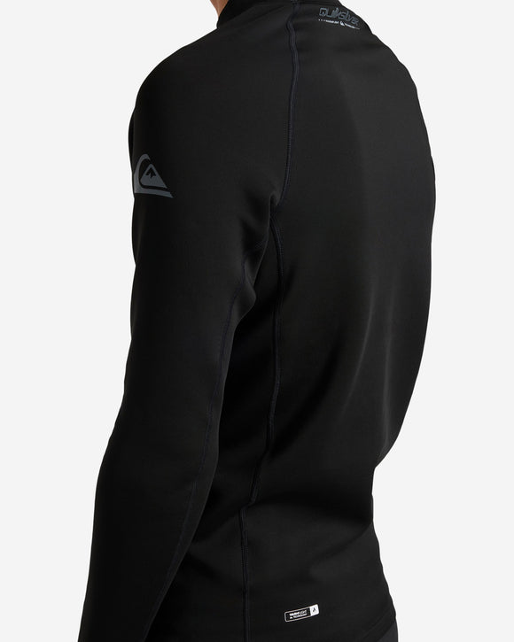 QUIKSILVER HEAT LS ID UQYWR03171-KVJ0 RASH GUARD LONG SLEEVE (M)