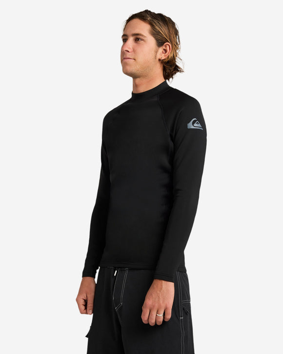 QUIKSILVER HEAT LS ID UQYWR03171-KVJ0 RASH GUARD LONG SLEEVE (M)