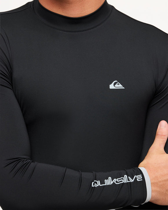QUIKSILVER HIGHLINE LS ID UQYWR03193-KVJ0 RASH GUARD LONG SLEEVE (M)