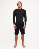 QUIKSILVER HIGHLINE LS ID UQYWR03193-KVJ0 RASH GUARD LONG SLEEVE (M)-2