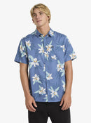 QUIKSILVER APEROCLASSFLOID UQYWT03107-BLQ6 SHIRT SHORT SLEEVE (M)-1