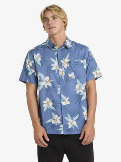 QUIKSILVER APEROCLASSFLOID UQYWT03107-BLQ6 SHIRT SHORT SLEEVE (M)