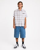 QUIKSILVER CAMPAIGN WOVEN UQYWT03113-WBS0 SHIRT SHORT SLEEVE (M)-1