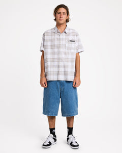 QUIKSILVER CAMPAIGN WOVEN UQYWT03113-WBS0 SHIRT SHORT SLEEVE (M)