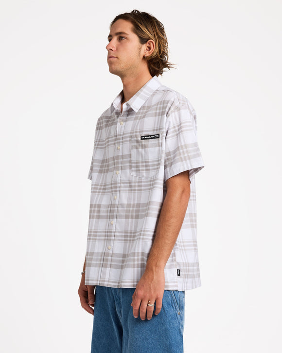 QUIKSILVER CAMPAIGN WOVEN UQYWT03113-WBS0 SHIRT SHORT SLEEVE (M)