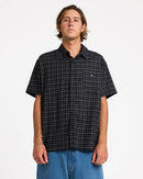 QUIKSILVER LIQUID WOVEN UQYWT03114-KVJ0 SHIRT SHORT SLEEVE (M)-1