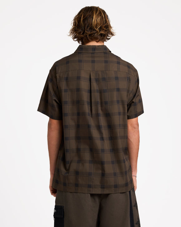 QUIKSILVER EDITION WOVEN UQYWT03116-KSN0 SHIRT LONG SLEEVE (M)