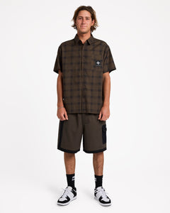 QUIKSILVER EDITION WOVEN UQYWT03116-KSN0 SHIRT LONG SLEEVE (M)