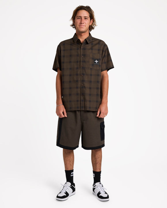 QUIKSILVER EDITION WOVEN UQYWT03116-KSN0 SHIRT LONG SLEEVE (M)