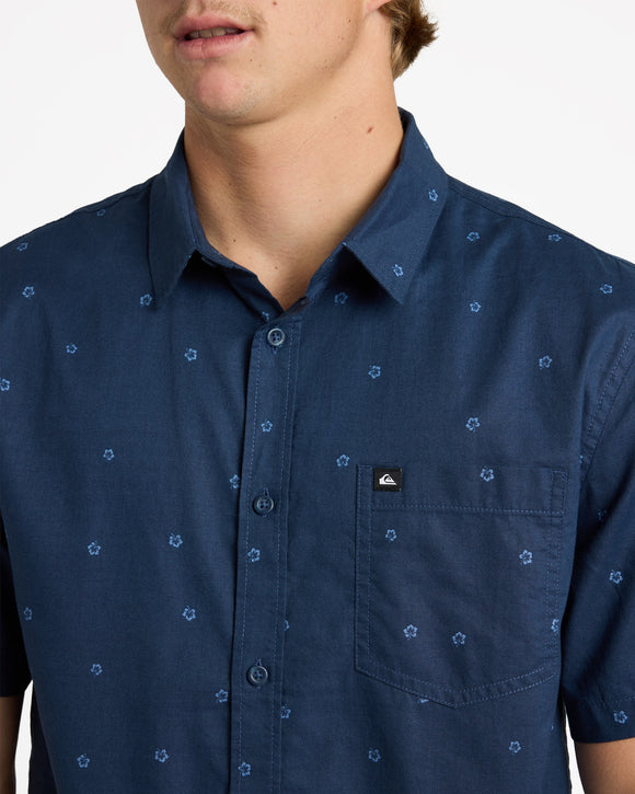 QUIKSILVER APERO CLASSIC UQYWT03127-BRQ6 SHIRT SHORT SLEEVE (M)