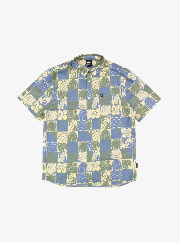 QUIKSILVER APERO CLASSIC UQYWT03127-GHG7 SHIRT SHORT SLEEVE (M)