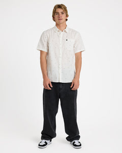QUIKSILVER APERO CLASSIC UQYWT03127-WBK6 SHIRT SHORT SLEEVE (M)