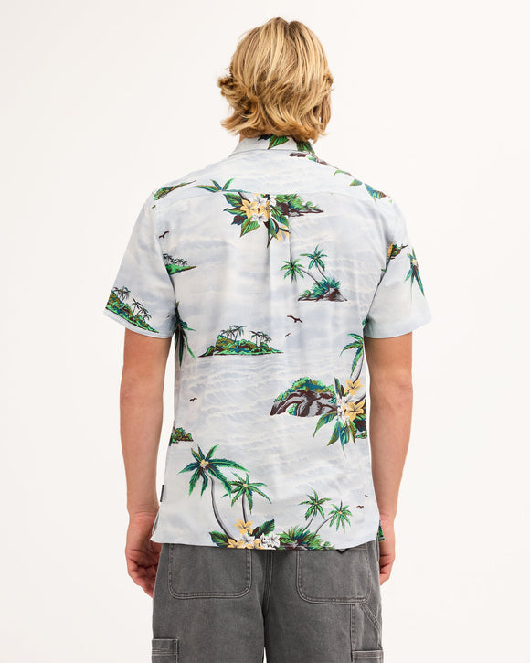 QUIKSILVER BEACH CLUB UQYWT03128-BFB6 SHIRT SHORT SLEEVE (M)