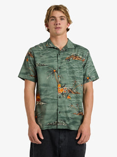 QUIKSILVER BEACH CLUB UQYWT03128-GRT6 T-SHIRT SHORT SLEEVE (M)