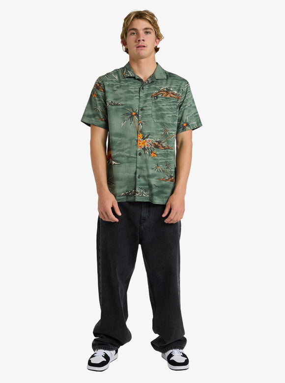 QUIKSILVER BEACH CLUB UQYWT03128-GRT6 T-SHIRT SHORT SLEEVE (M)