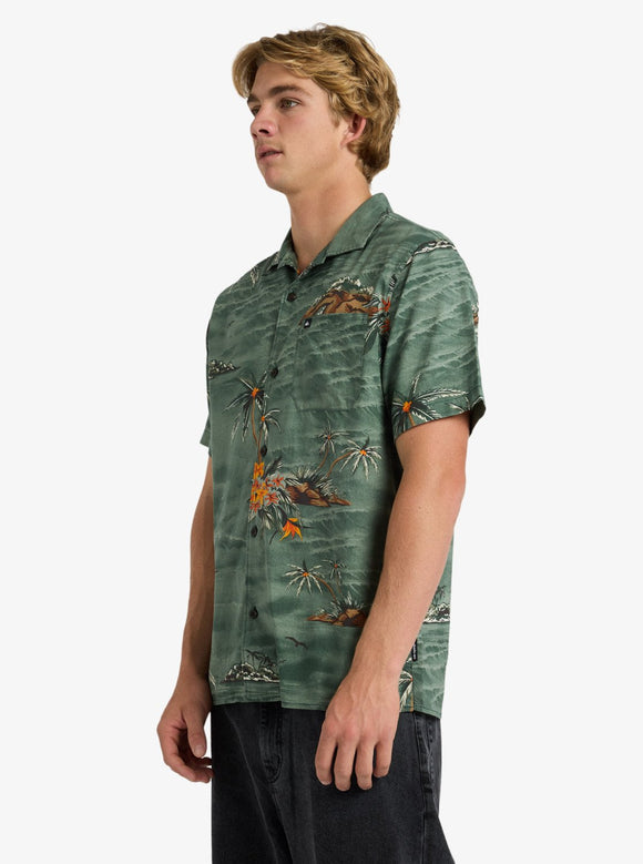 QUIKSILVER BEACH CLUB UQYWT03128-GRT6 T-SHIRT SHORT SLEEVE (M)