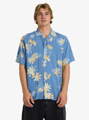 QUIKSILVER SAFE PARADISE UQYWT03130-BLM6 SHIRT SHORT SLEEVE (M)-1