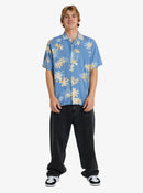 QUIKSILVER SAFE PARADISE UQYWT03130-BLM6 SHIRT SHORT SLEEVE (M)-2
