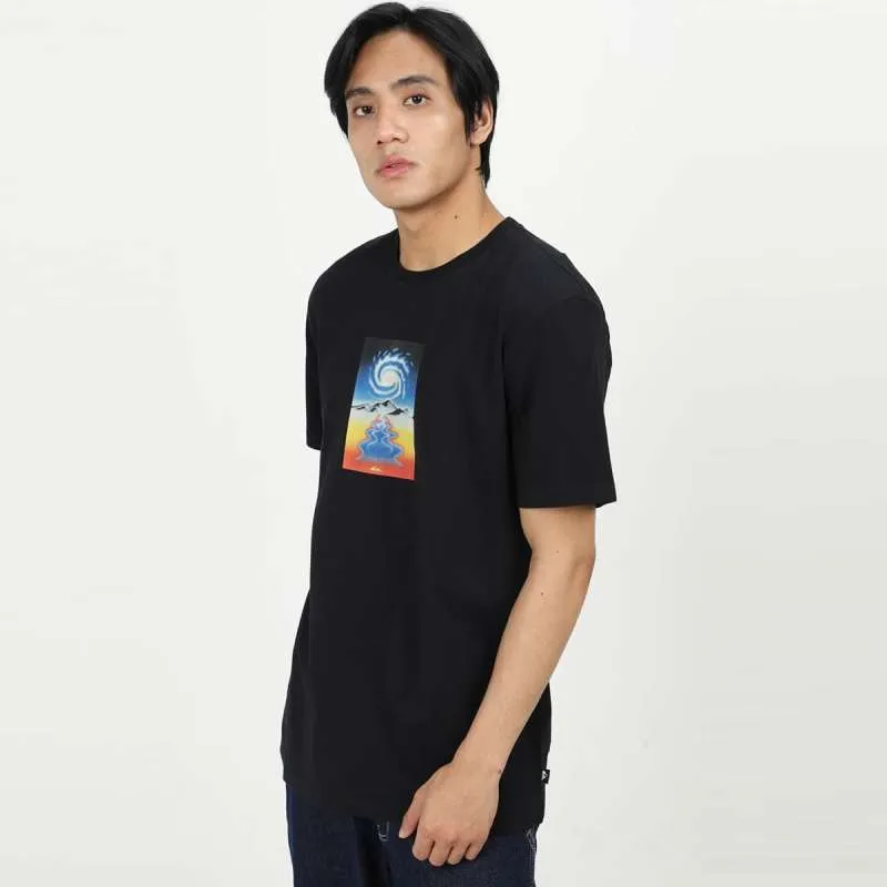 QUIKSILVER COSMICVIBRATION UQYZT05416-KVJ0 T-SHIRT SHORT SLEEVE (M)