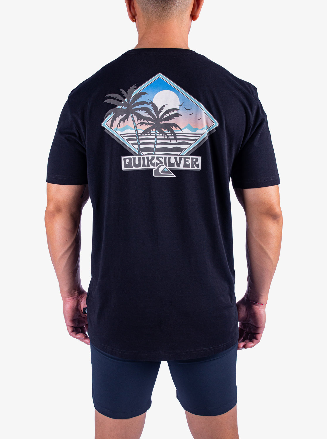 QUIKSILVER PALM SQUARE SS UQYZT05604-KVJ0 T-SHIRT SHORT SLEEVE (M)