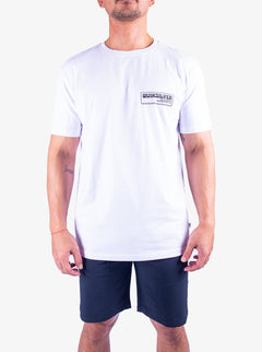 QUIKSILVER PALM SQUARE SS UQYZT05604-WBB0 T-SHIRT SHORT SLEEVE (M)