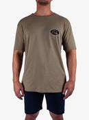 QUIKSILVER EV FLOWER CHAOS UQYZT05611-TMZ0 T-SHIRT SHORT SLEEVE (M)-1