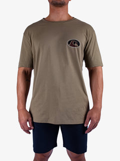 QUIKSILVER EV FLOWER CHAOS UQYZT05611-TMZ0 T-SHIRT SHORT SLEEVE (M)