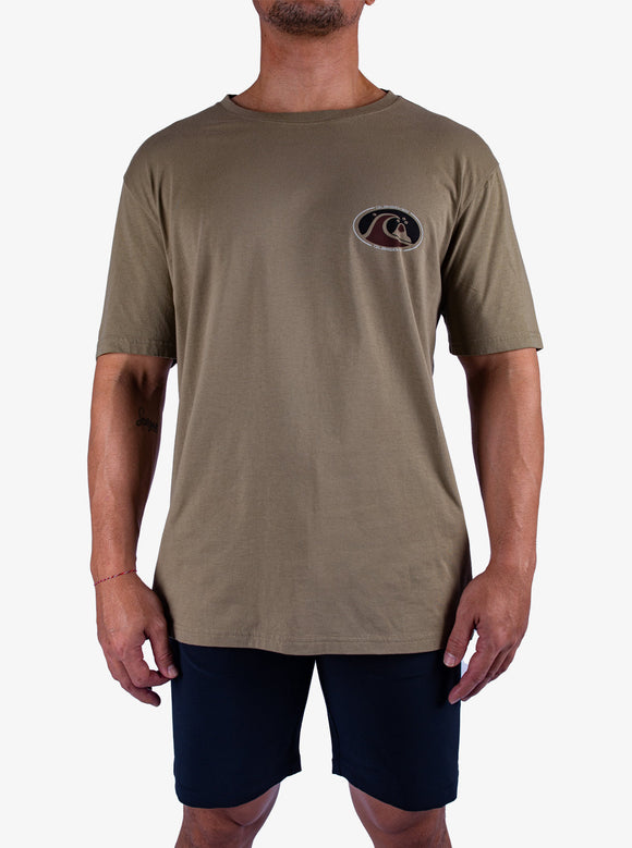 QUIKSILVER EV FLOWER CHAOS UQYZT05611-TMZ0 T-SHIRT SHORT SLEEVE (M)