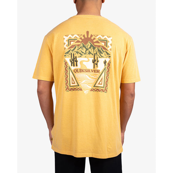 QUIKSILVER OCEAN MEETS  UQYZT05702-YHP0 T-SHIRT SHORT SLEEVE (M)