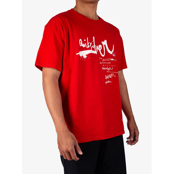 QUIKSILVER IMPAIRED II SS  UQYZT05736-RZM0 T-SHIRT SHORT SLEEVE (M)