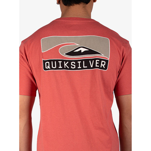 QUIKSILVER BOXED OUT SS ID  UQYZT05747-MMZ0 T-SHIRT SHORT SLEEVE (M)