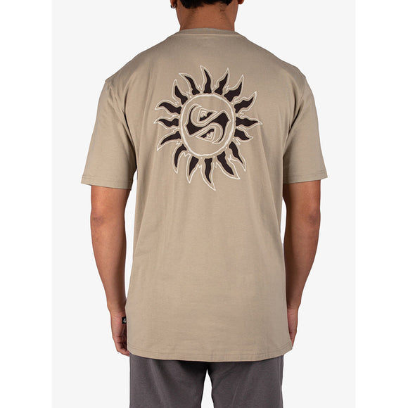 QUIKSILVER MIRROR FLARES  UQYZT05748-TKS0 T-SHIRT SHORT SLEEVE (M)