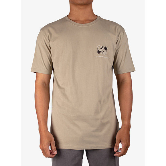 QUIKSILVER MIRROR FLARES  UQYZT05748-TKS0 T-SHIRT SHORT SLEEVE (M)