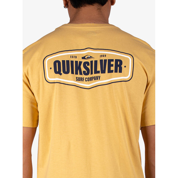 QUIKSILVER COASTAL CREST  UQYZT05749-YHP0 T-SHIRT SHORT SLEEVE (M)