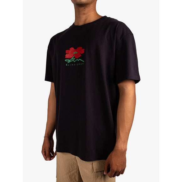QUIKSILVER STREETFLORAL SS  UQYZT05792-KTA0 T-SHIRT SHORT SLEEVE (M)