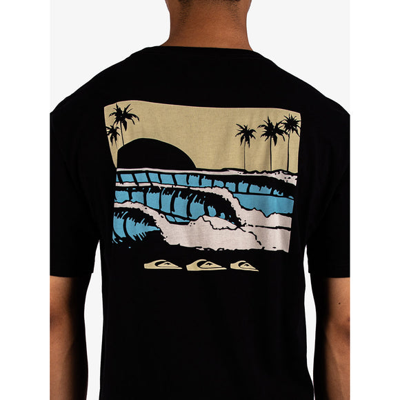 QUIKSILVER STACKED LINE UP  UQYZT05794-KVJ0 T-SHIRT SHORT SLEEVE (M)