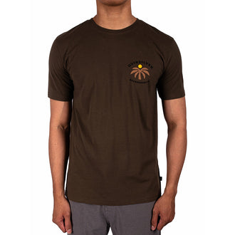 QUIKSILVER ONE PALM SS ID  UQYZT05802-CRE0 T-SHIRT SHORT SLEEVE (M)