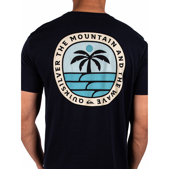QUIKSILVER ONE PALM SS ID  UQYZT05802-KTP0 T-SHIRT SHORT SLEEVE (M)