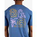 QUIKSILVER ISLAND FLOW SS  UQYZT05808-BLC0 T-SHIRT SHORT SLEEVE (M)-5