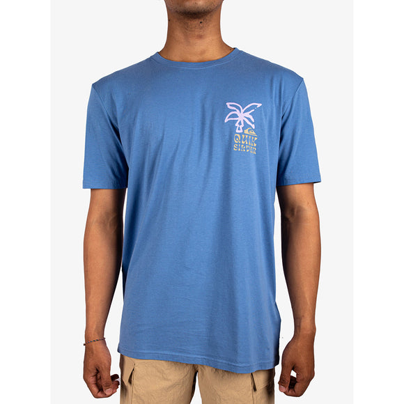 QUIKSILVER ISLAND FLOW SS  UQYZT05808-BLC0 T-SHIRT SHORT SLEEVE (M)