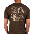QUIKSILVER ISLAND FLOW SS  UQYZT05808-CRE0 T-SHIRT SHORT SLEEVE (M)-5