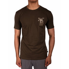 QUIKSILVER ISLAND FLOW SS  UQYZT05808-CRE0 T-SHIRT SHORT SLEEVE (M)