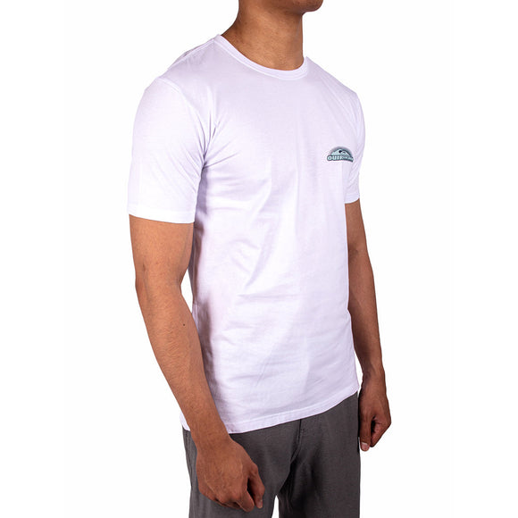 QUIKSILVER FADE RADIANT SS  UQYZT05809-WBB0 T-SHIRT SHORT SLEEVE (M)