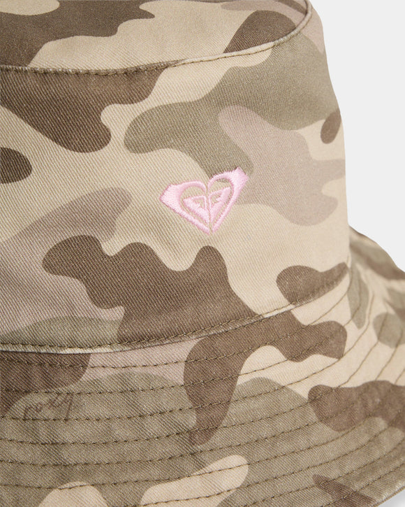 ROXY WAHINE BUCKET H URJHA03235-DKG HAT (W)
