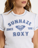 ROXY ANGEL BABY TEE URJKT03210-WBB0 T-SHIRT SHORT SLEEVE (W)-5