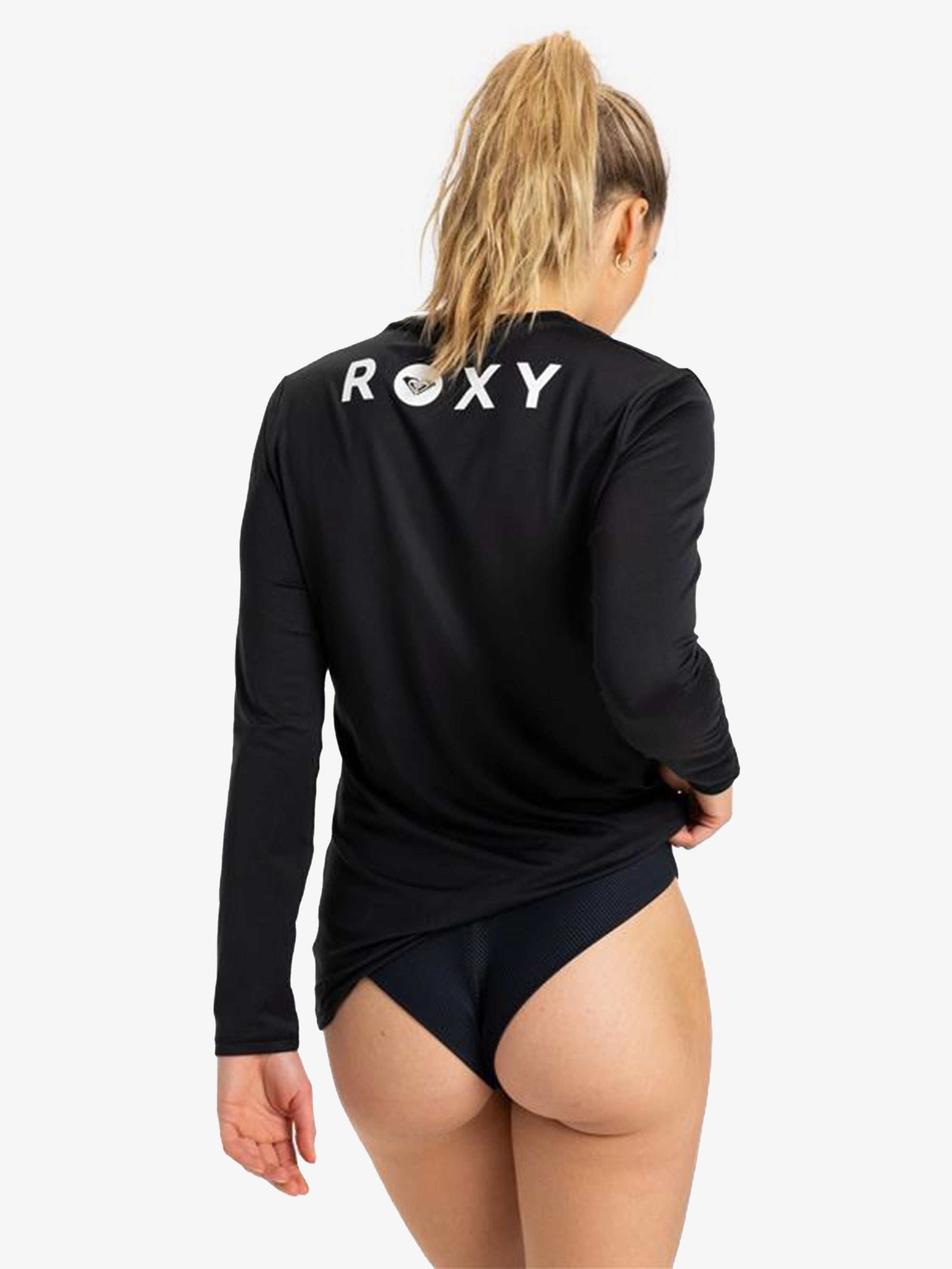 ROXY HAPPY WAVES URJWR03240-KVJ0 RASH GUARD LONG SLEEVE (W)