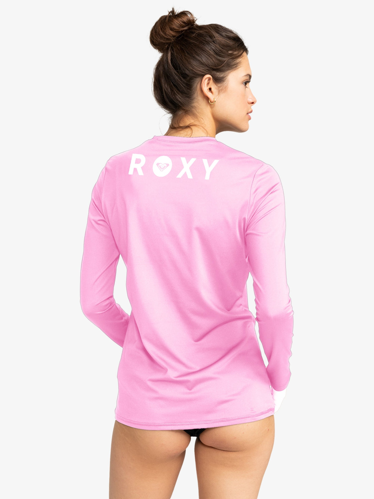 Woman Roxy Rash Guard ROXY HAPPY WAVES URJWR03240-MET0 RASH GUARD LONG SLEEVE (W) | Sonee Sports