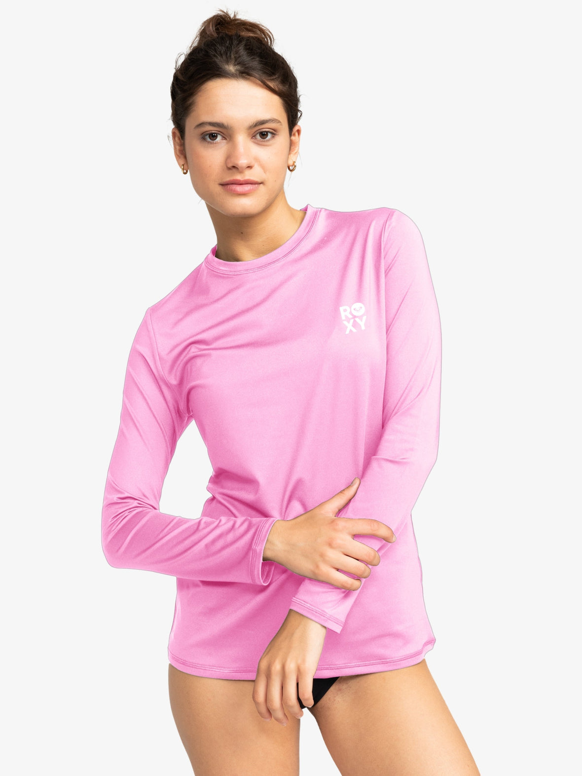 ROXY HAPPY WAVES URJWR03240-MET0 RASH GUARD LONG SLEEVE (W) | Sonee Sports